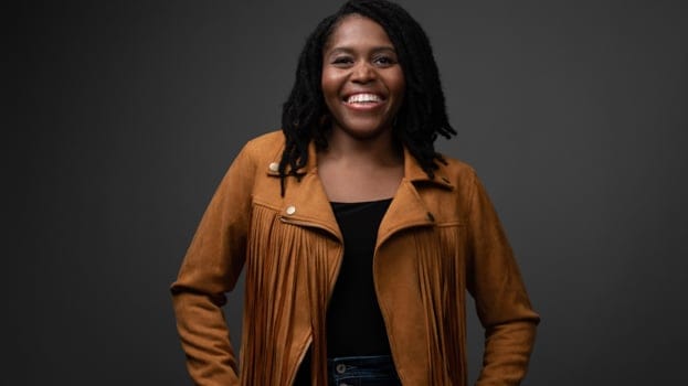 African American Woman Smiling